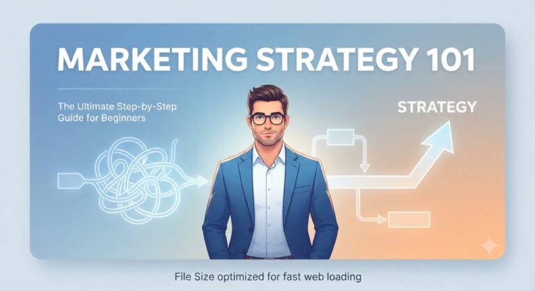 Marketing Strategy 101: The Ultimate Step-by-Step Guide for Beginners (2026)