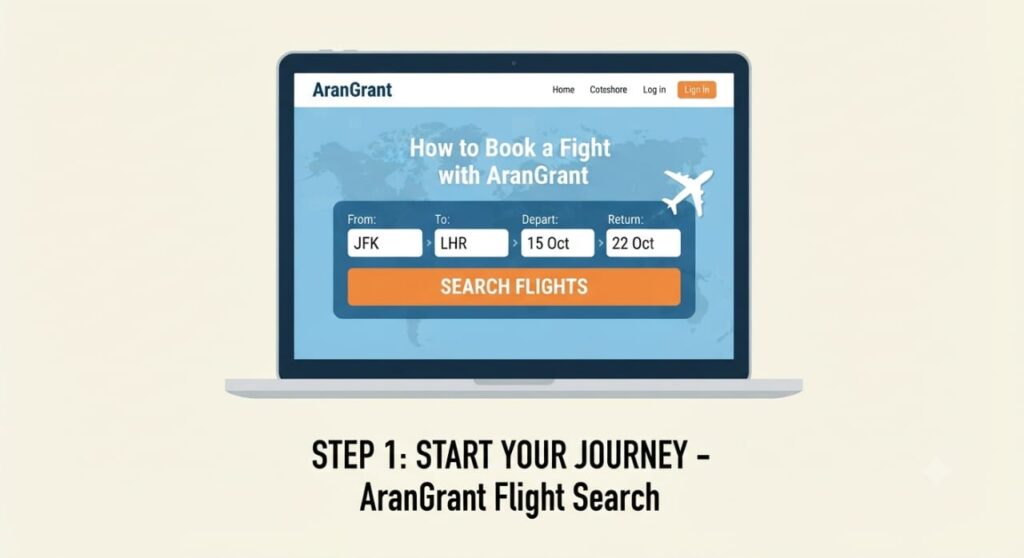 How to Book a Flight with AranGrant