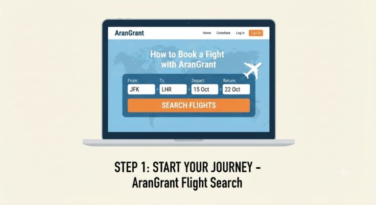 How to Book a Flight with AranGrant