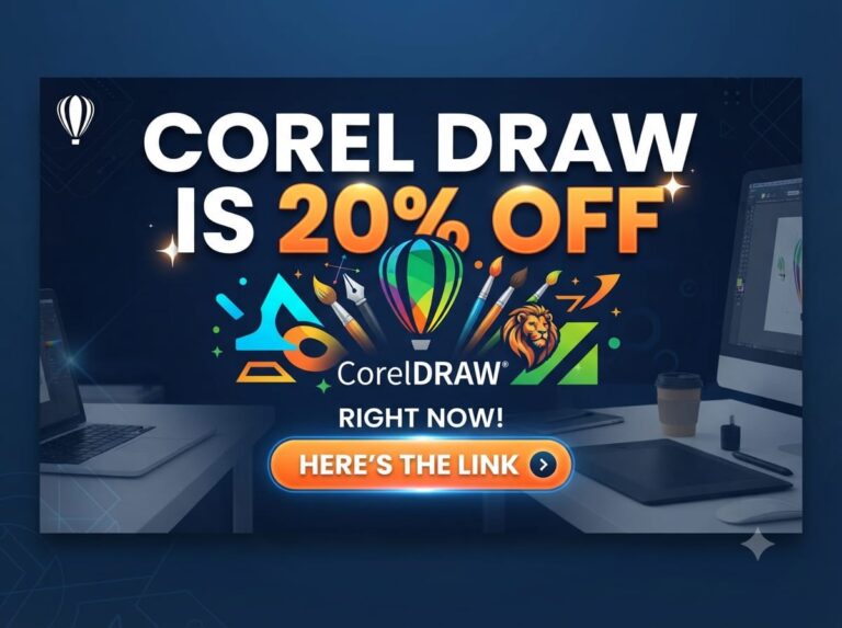 CorelDRAW Is 20% OFF Right Now — Here's the Link