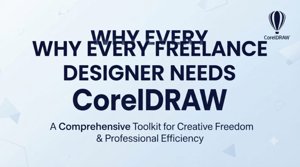 Why Every Freelance Designer Needs CorelDRAW