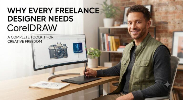 Why Every Freelance Designer Needs CorelDRAW