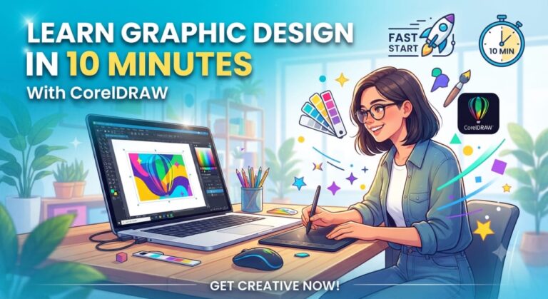 Learn Graphic Design in 10 Minutes with CorelDRAW
