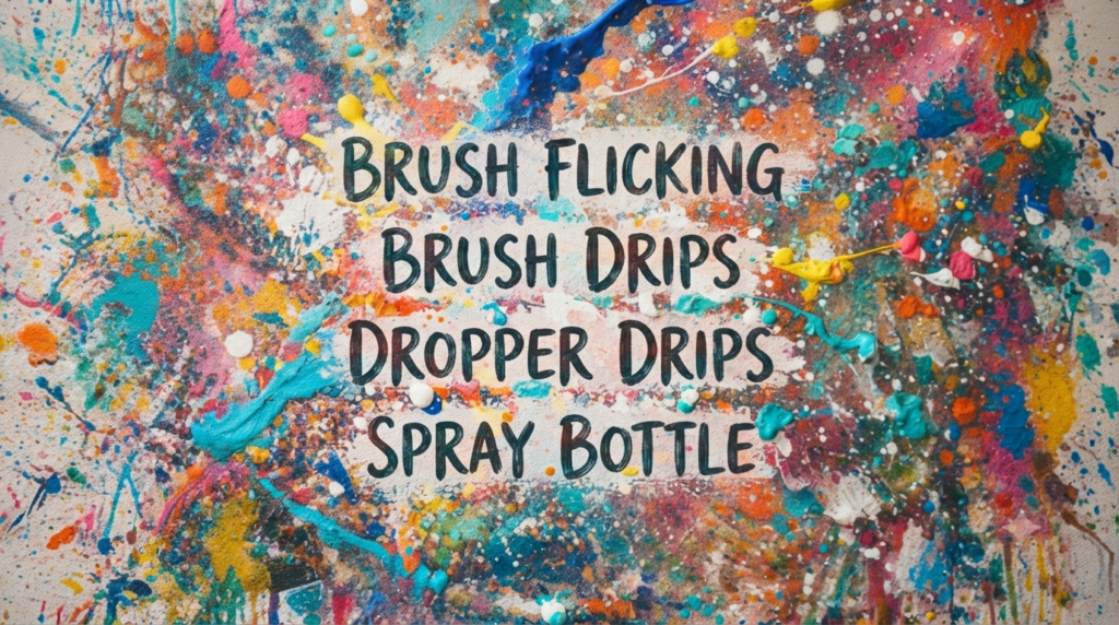Paint Splatter: Techniques, Ideas, and Tips for Creative Projects