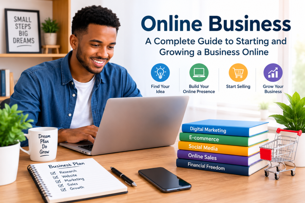 Online Business: A Complete Guide to Starting and Growing a Business Online