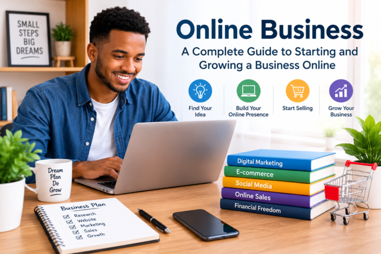 Online Business: A Complete Guide to Starting and Growing a Business Online