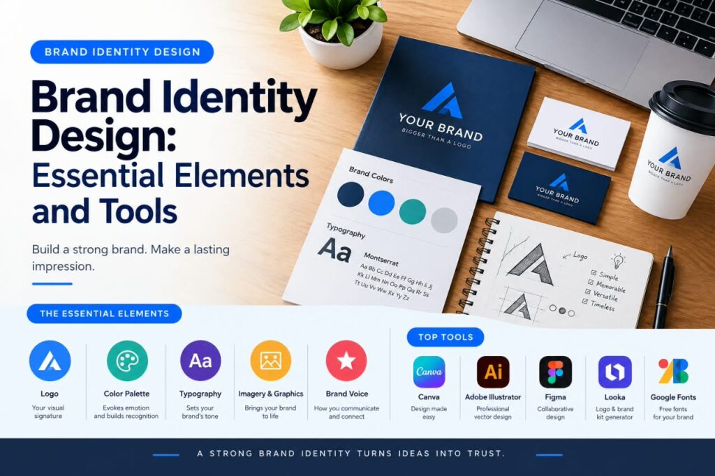Brand Identity Design: Essential Elements and Tools
