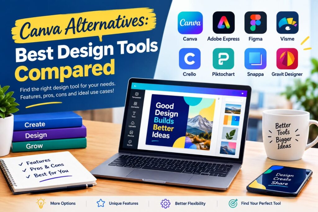 Canva Alternatives: Best Design Tools Compared