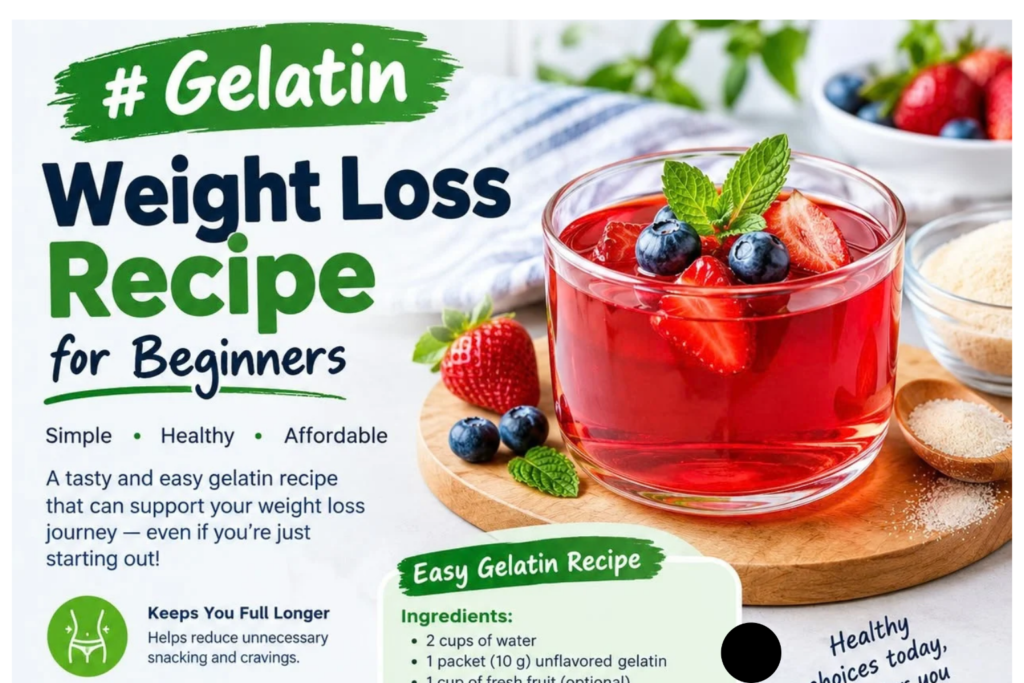 Gelatin Weight Loss Recipe for Beginners