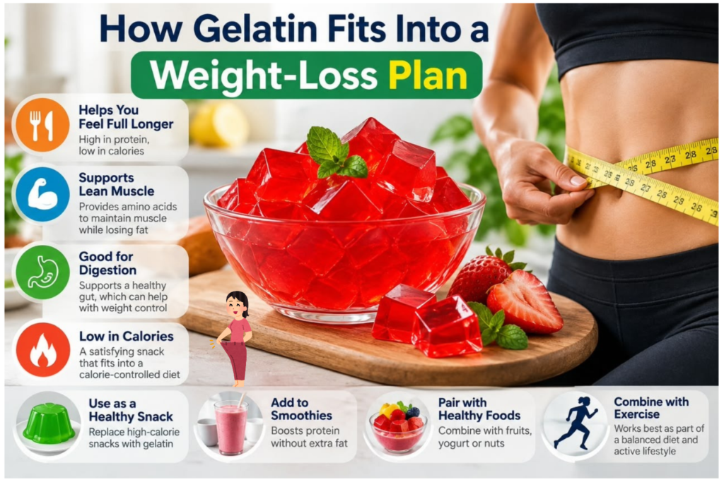 How Gelatin Fits Into a Weight-Loss Plan