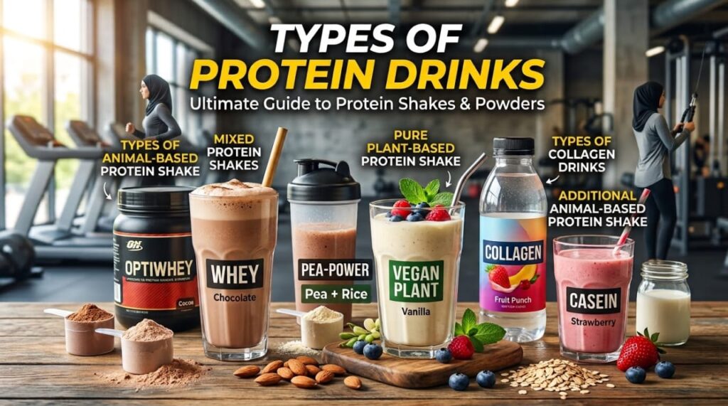 Types of Protein Drinks