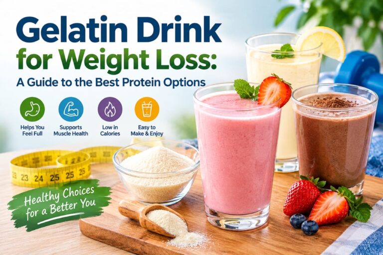 Gelatin Drink for Weight Loss: A Guide to the Best Protein Options