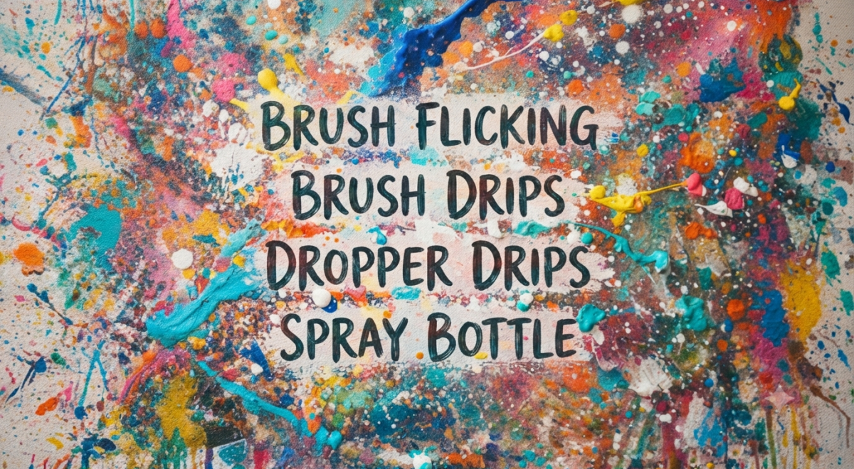 Paint Splatter: Techniques, Ideas, and Tips for Creative Projects