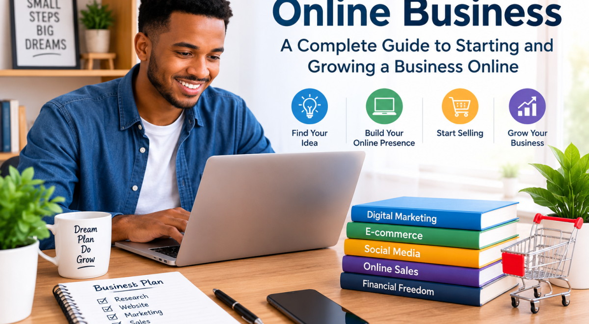 Online Business: A Complete Guide to Starting and Growing a Business Online