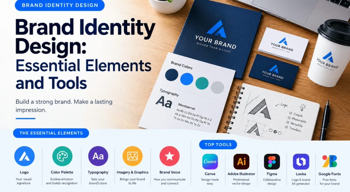 Brand Identity Design: Essential Elements and Tools