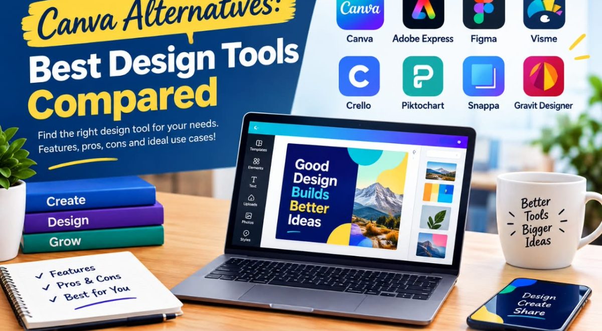 Canva Alternatives: Best Design Tools Compared