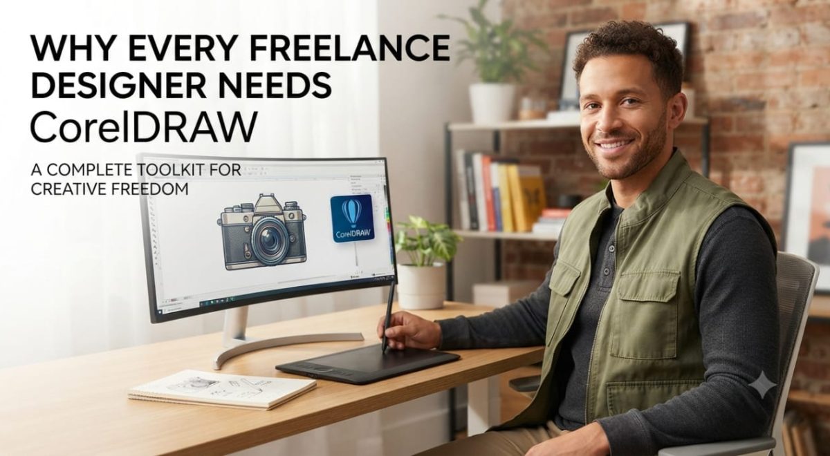 Why Every Freelance Designer Needs CorelDRAW