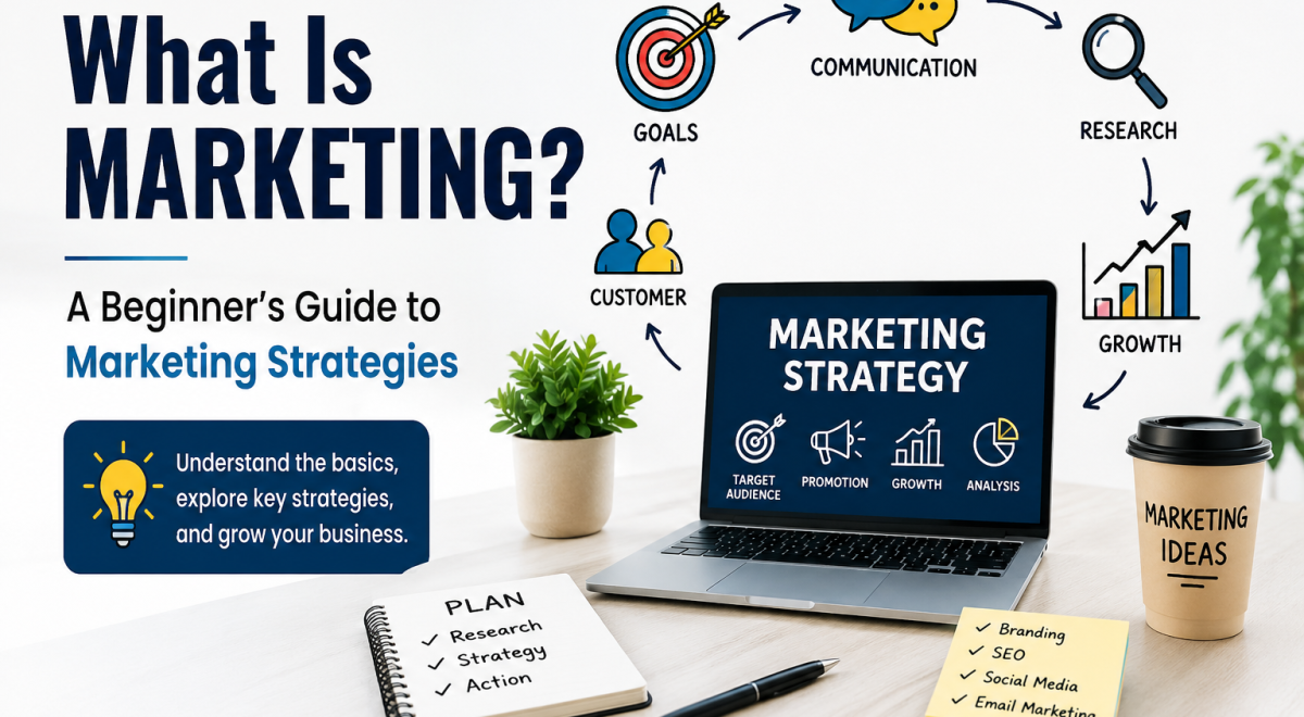 What Is Marketing? A Beginner’s Guide to Marketing Strategies